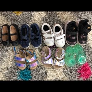 Baby/toddler girl size 7 shoes